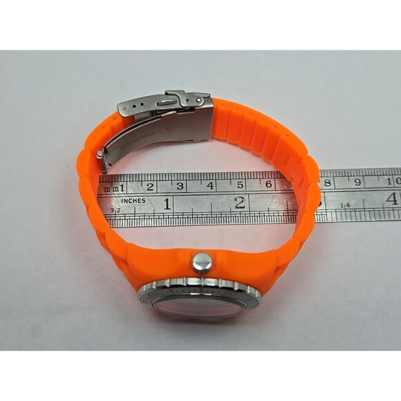 Seapro SP3218 Spring Orange Quartz Womens Watch Silicone 36mm New Battery WR30M - Picture 10 of 10